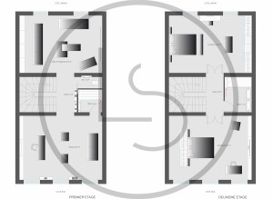 2.Plans 1er et 2ème étage